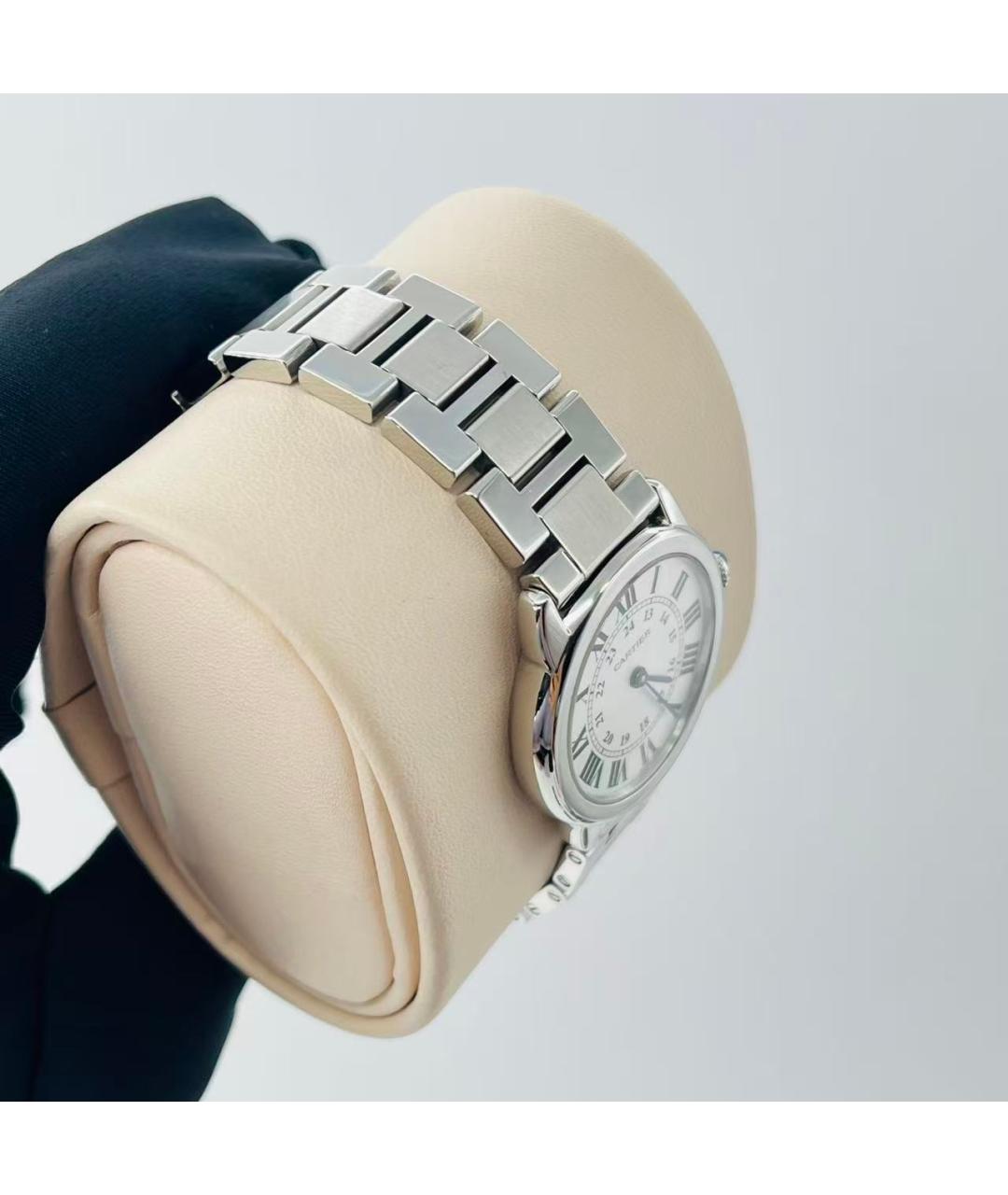 CARTIER Серебряные часы, фото 4