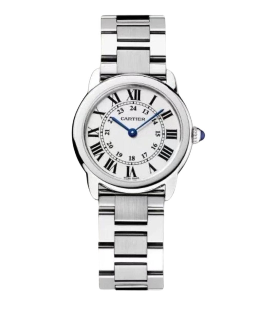 CARTIER Серебряные часы, фото 1