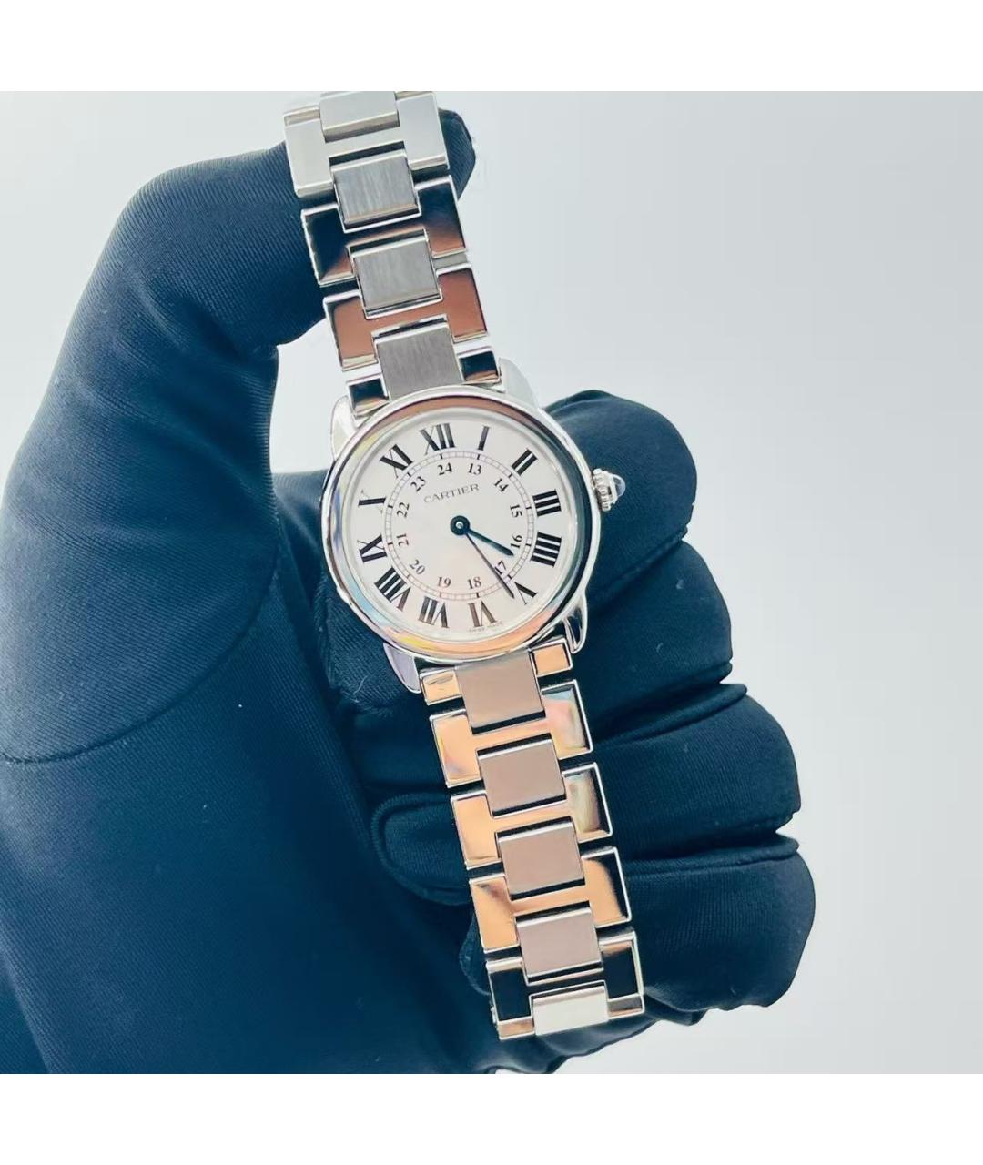 CARTIER Серебряные часы, фото 6