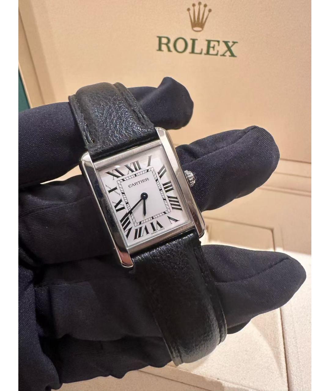 CARTIER Серебряные часы, фото 4