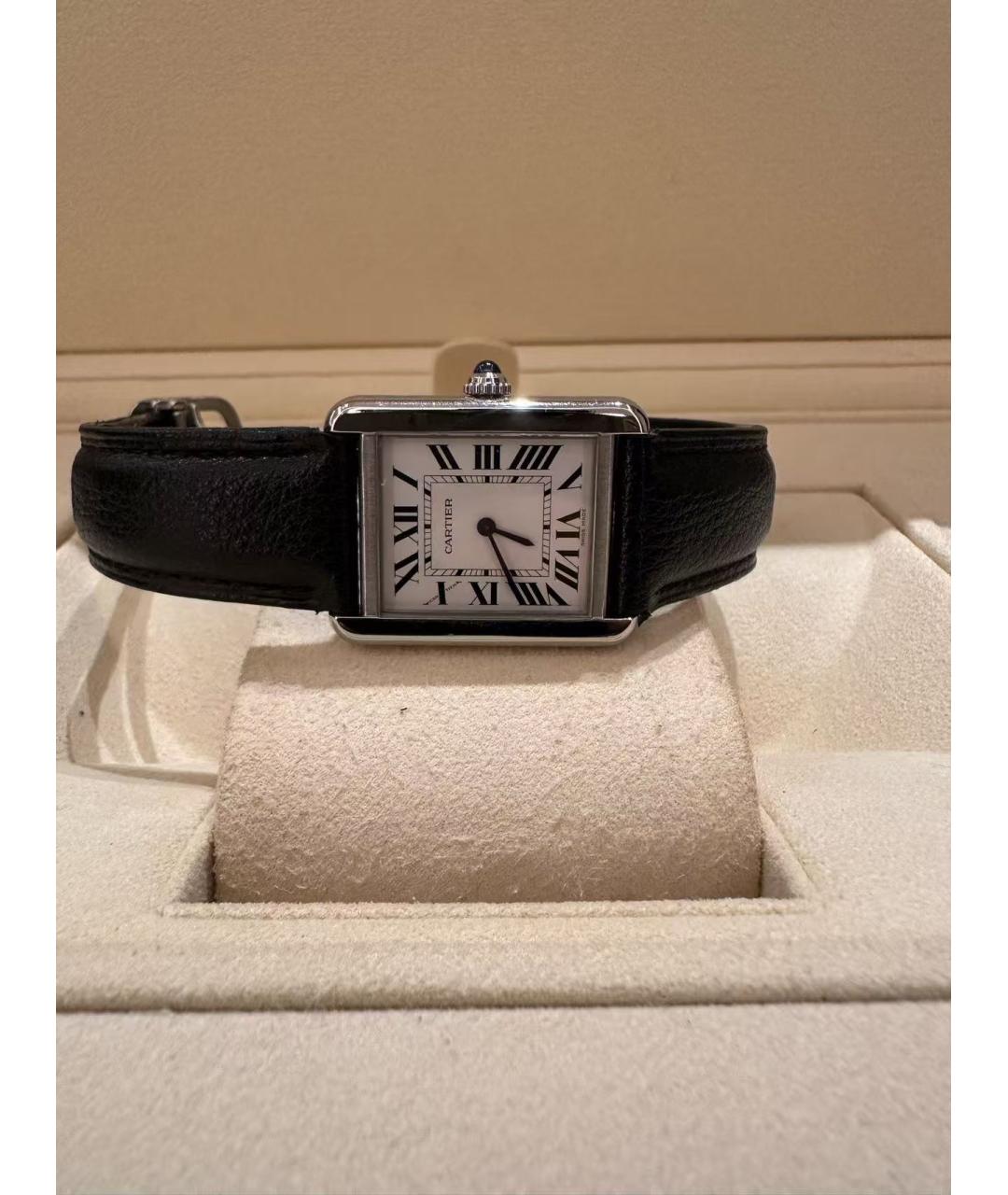 CARTIER Серебряные часы, фото 3