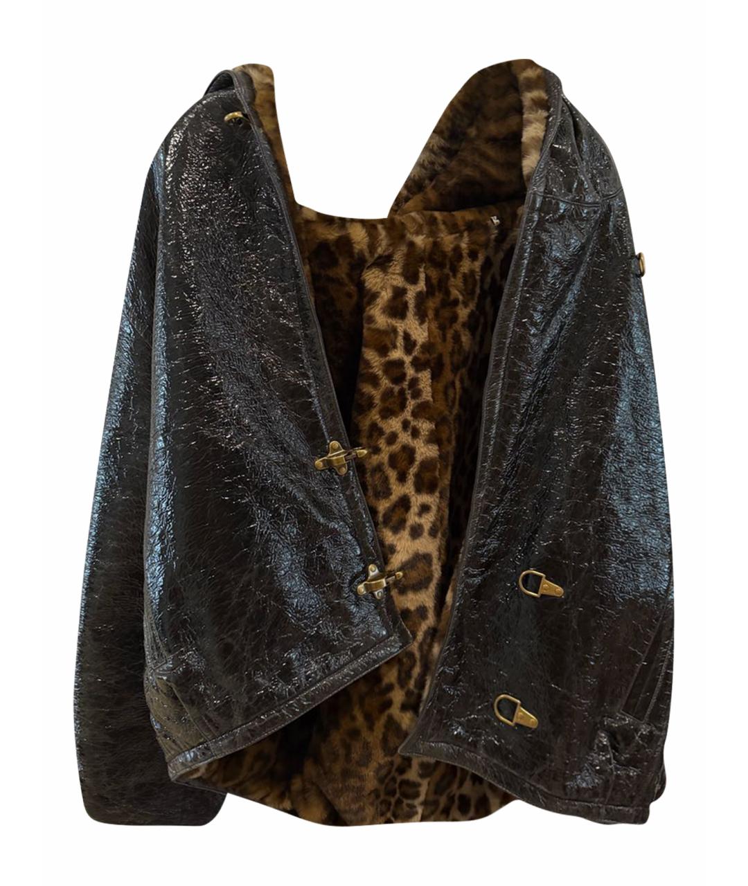 ISABEL MARANT Антрацитовая меховая куртка, фото 1