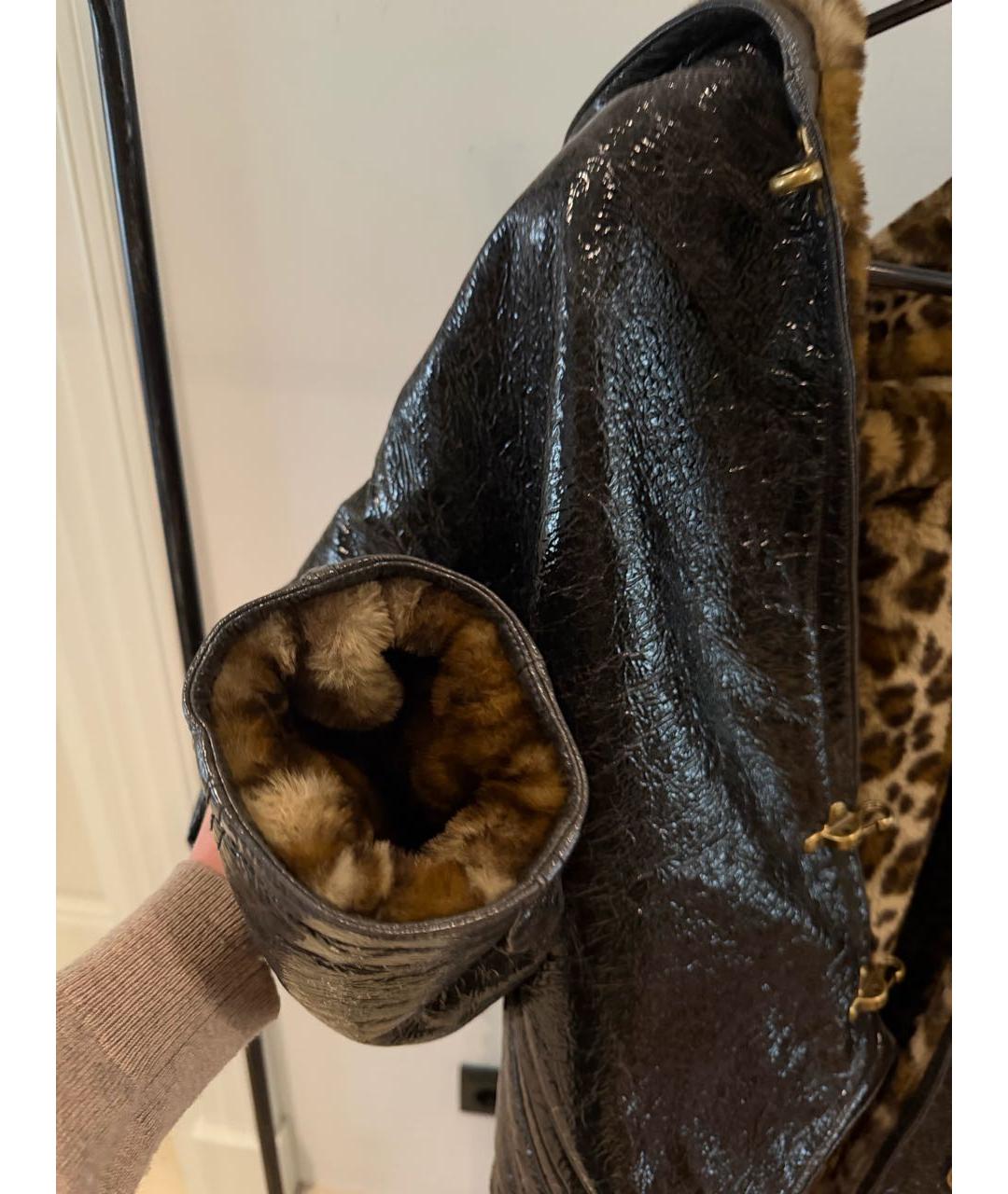 ISABEL MARANT Антрацитовая меховая куртка, фото 4