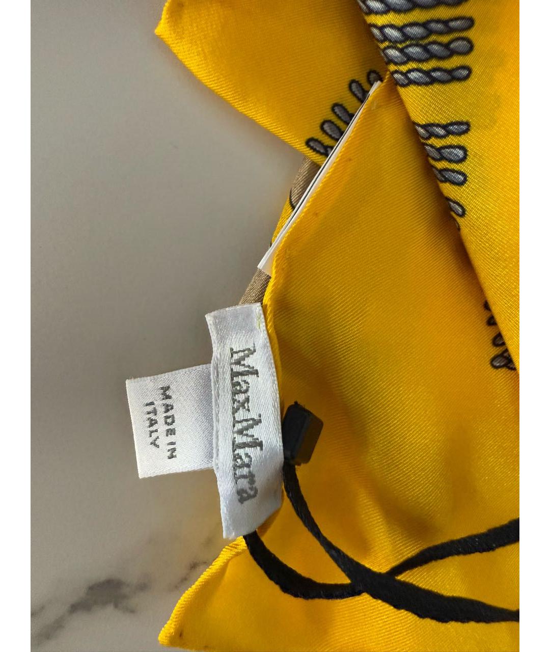 MAX MARA Мульти шелковый платок, фото 3