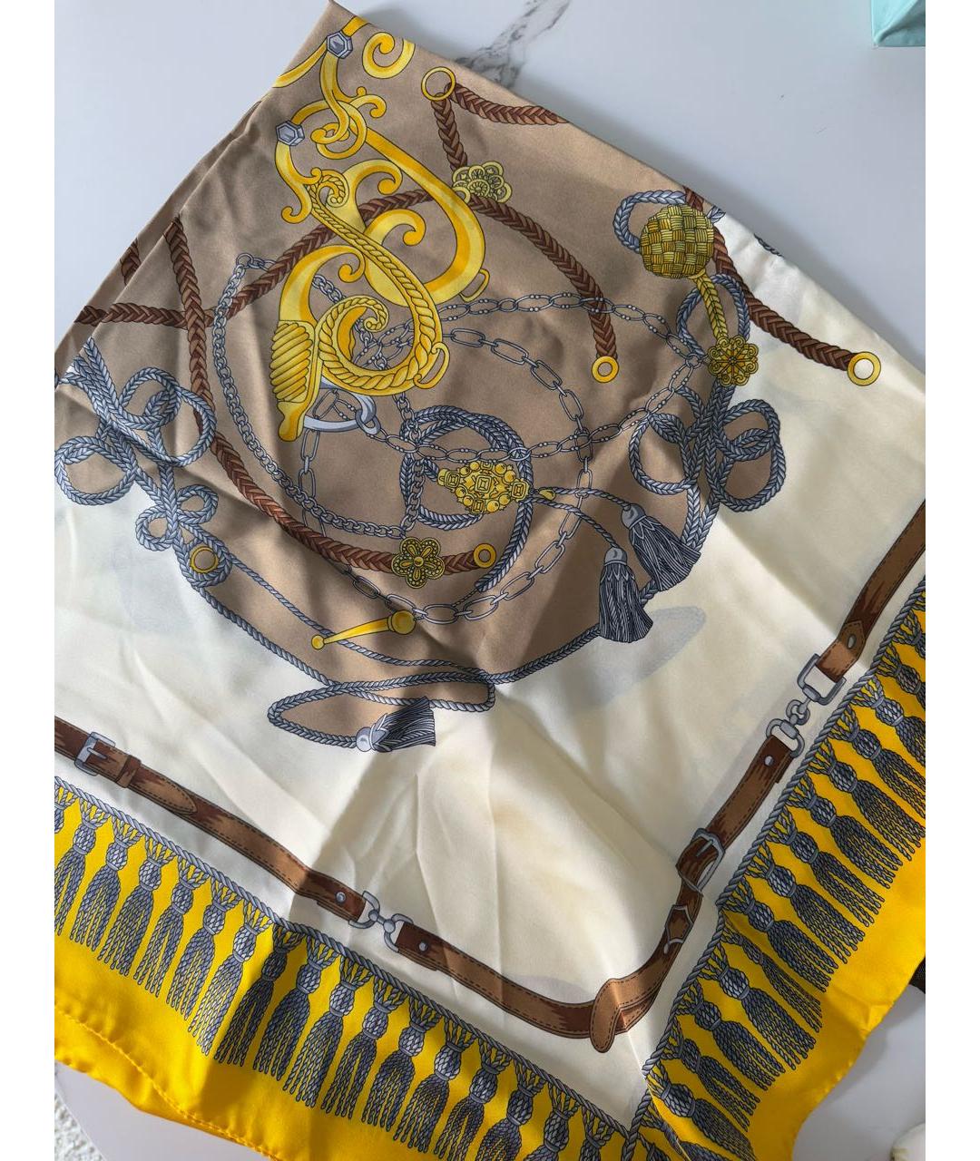 MAX MARA Мульти шелковый платок, фото 2