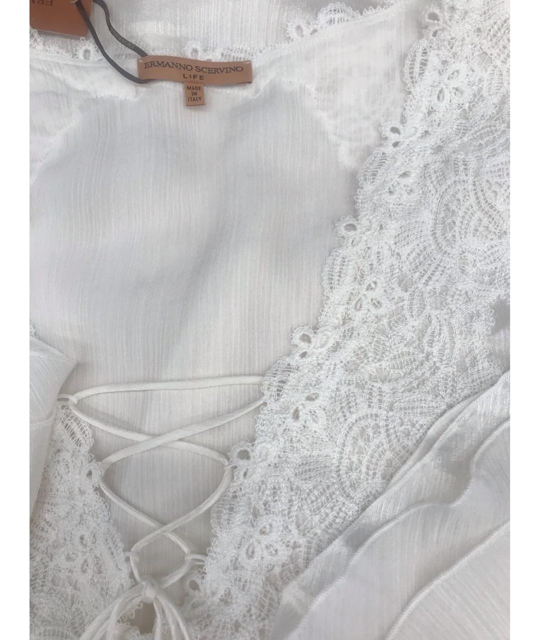 ERMANNO SCERVINO Белое платье, фото 4