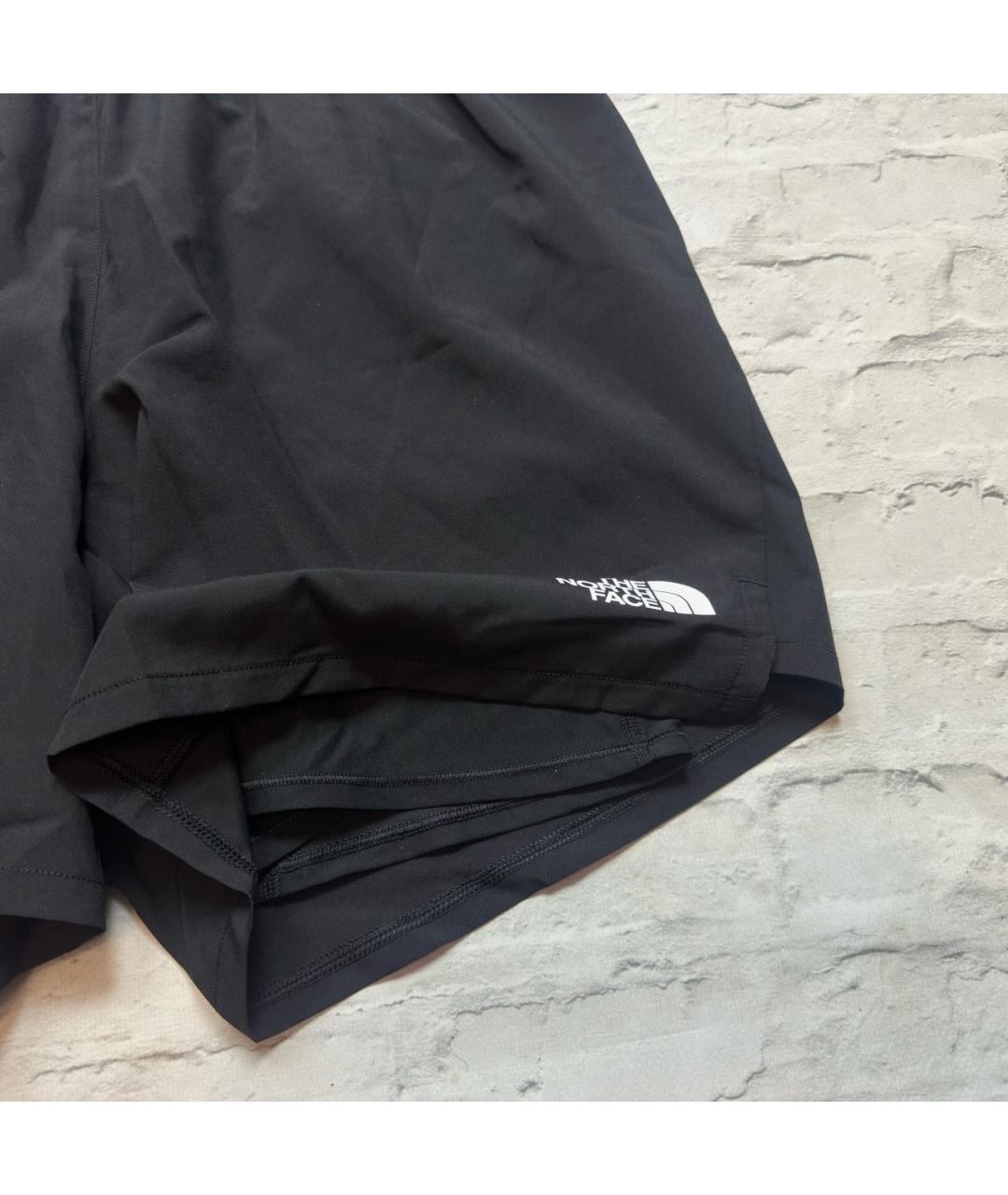 THE NORTH FACE Черные полиэстеровые шорты, фото 3