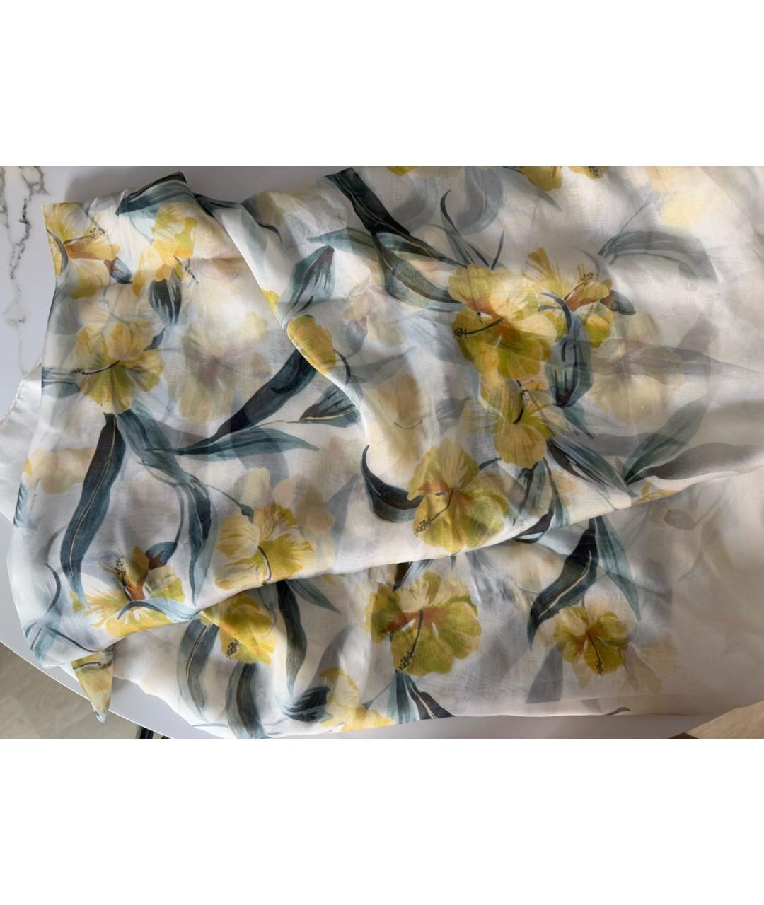 MAX MARA Мульти шелковый платок, фото 2