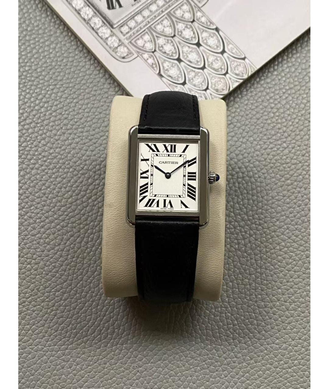 CARTIER Серебряные часы, фото 2