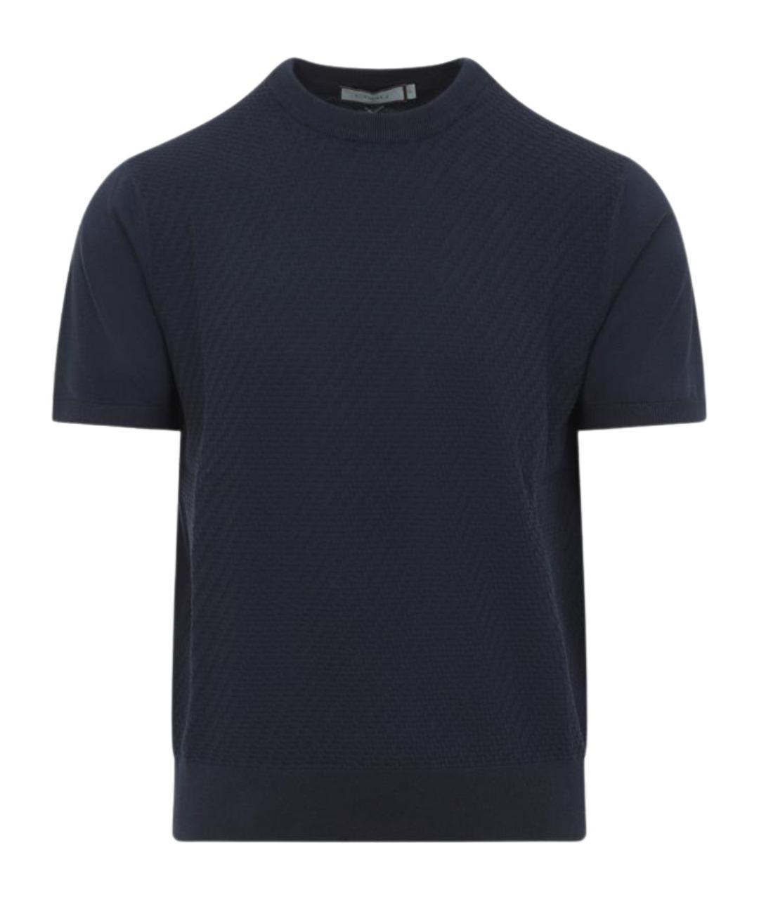 CANALI Синий хлопковый джемпер / свитер, фото 1