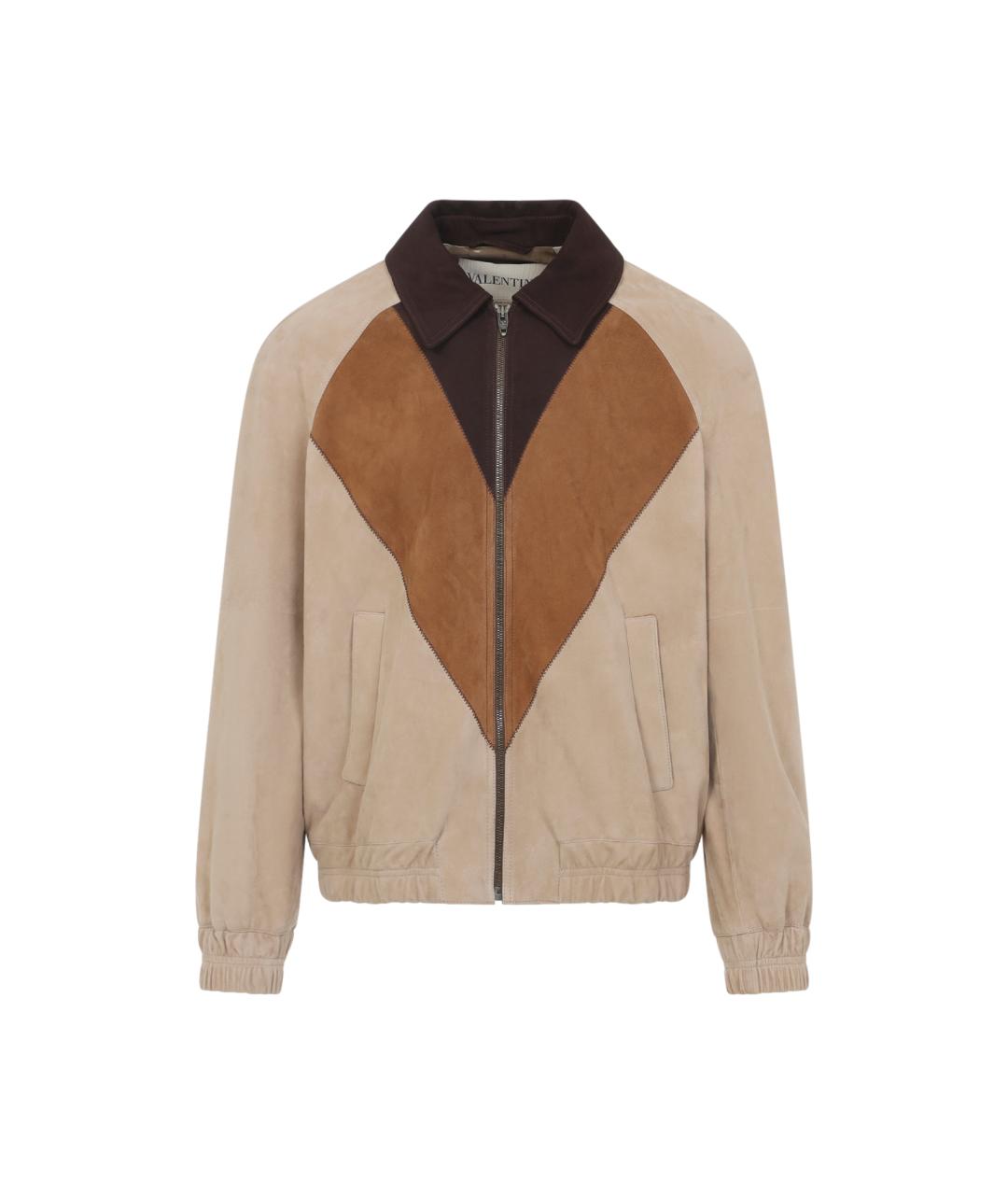 VALENTINO Мульти кожаная куртка, фото 1