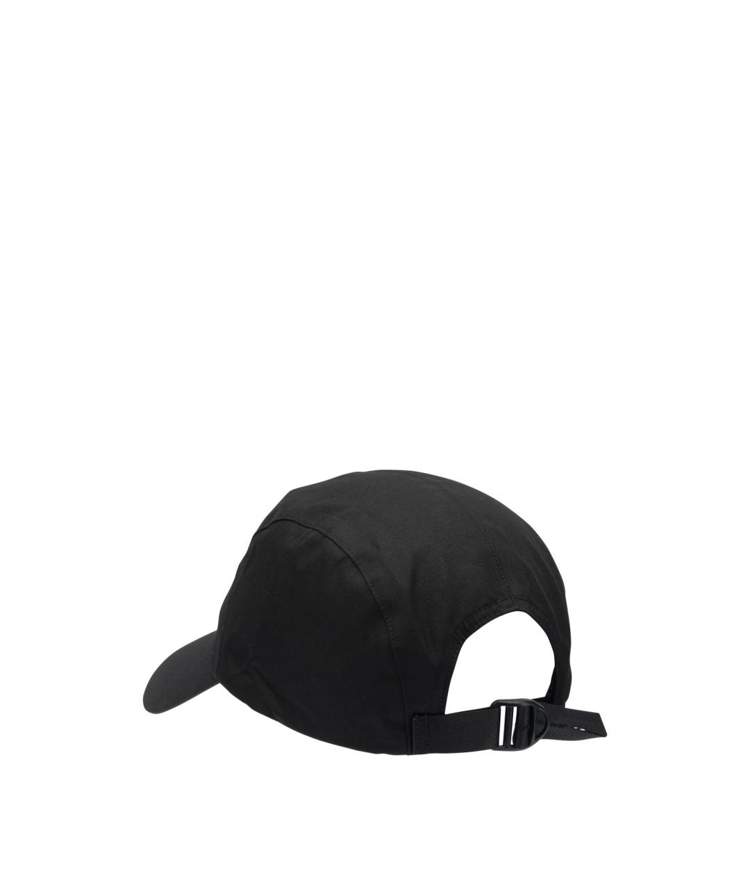 CP COMPANY Черная хлопковая кепка/бейсболка, фото 3