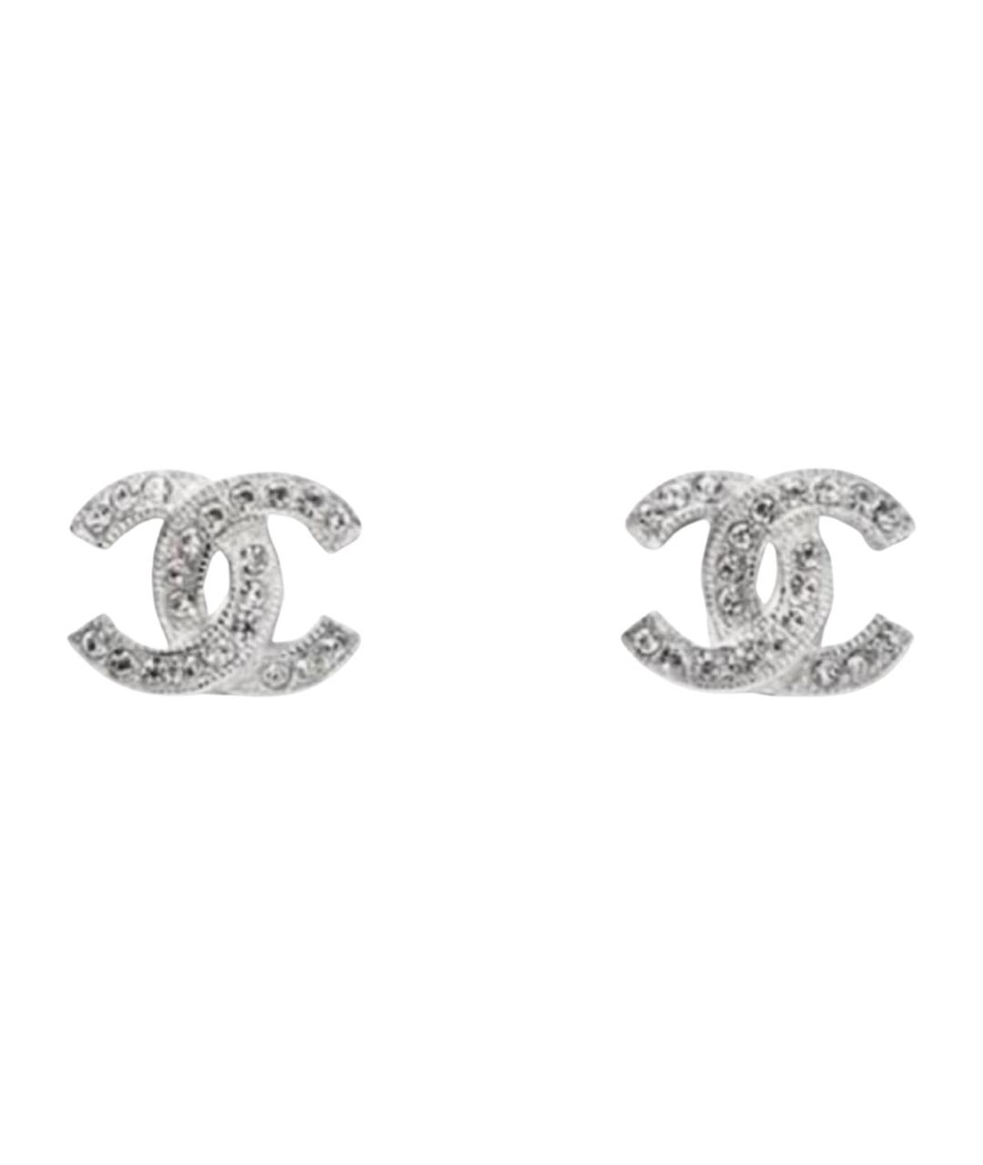 CHANEL Серебряные серебряные серьги, фото 1