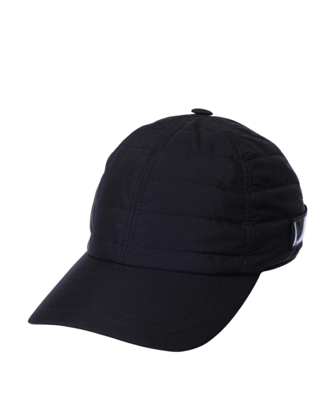 HERNO Черная кепка, фото 1