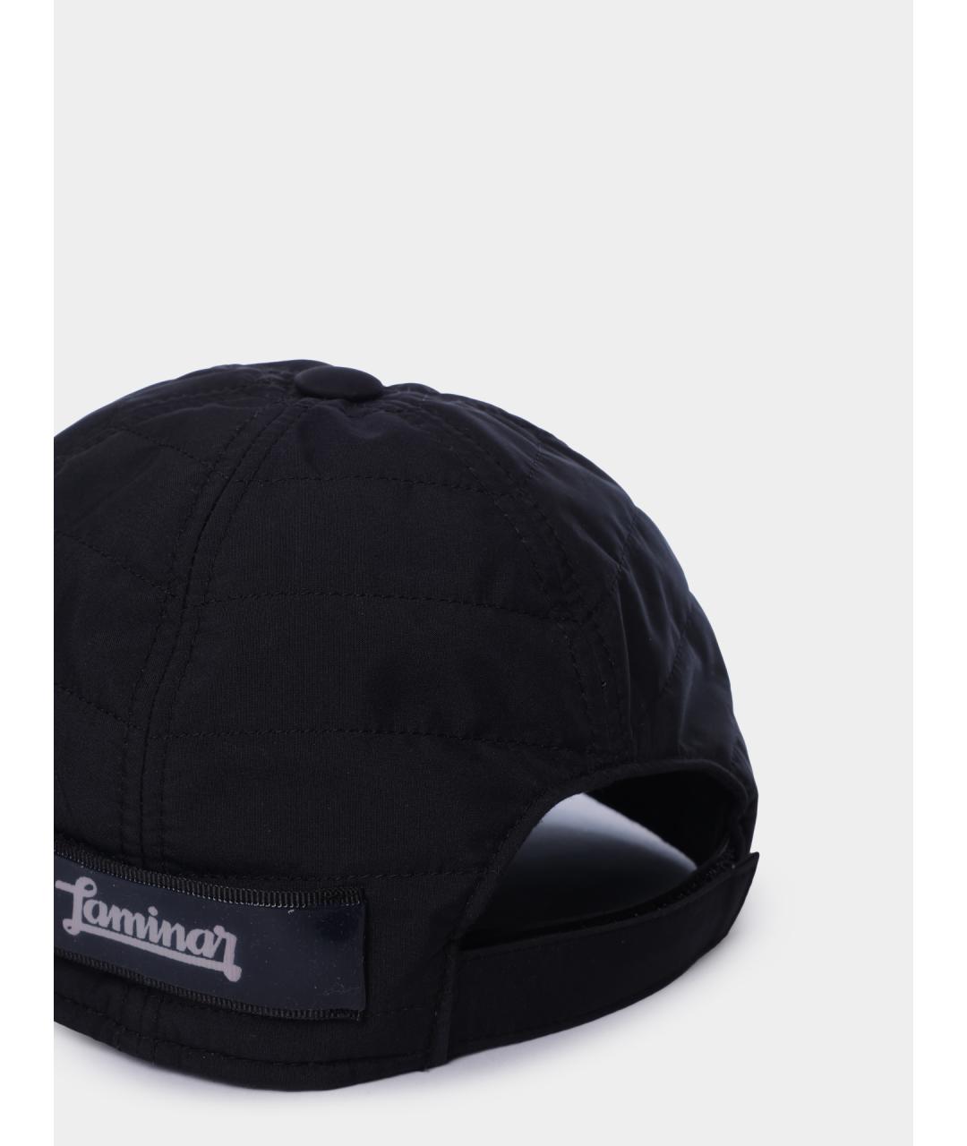 HERNO Черная кепка, фото 5