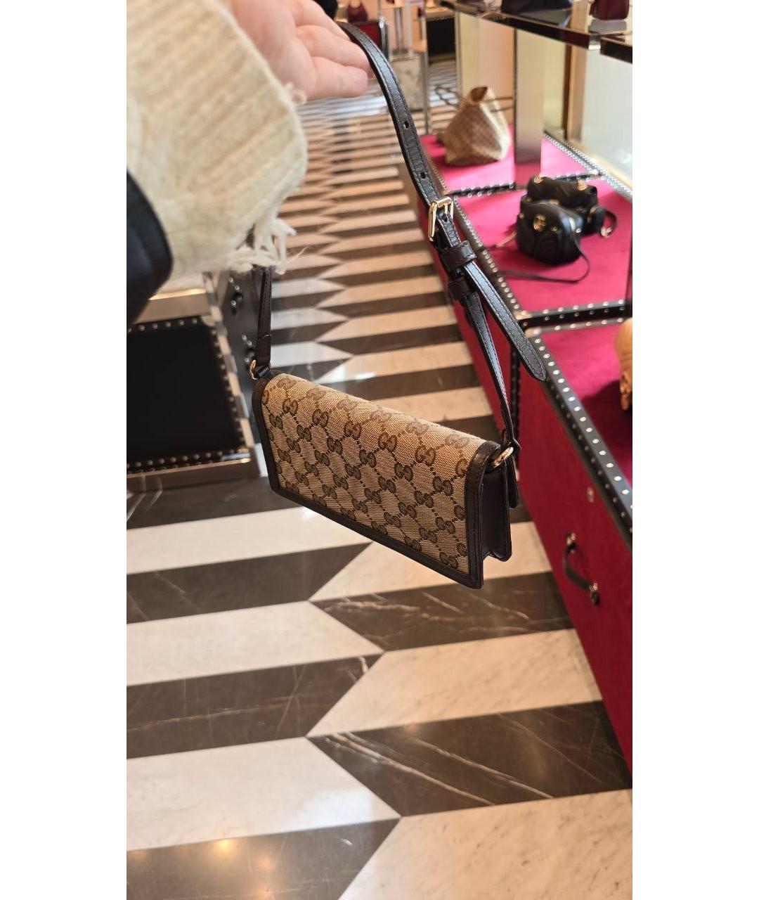 GUCCI Бежевая сумка через плечо, фото 6