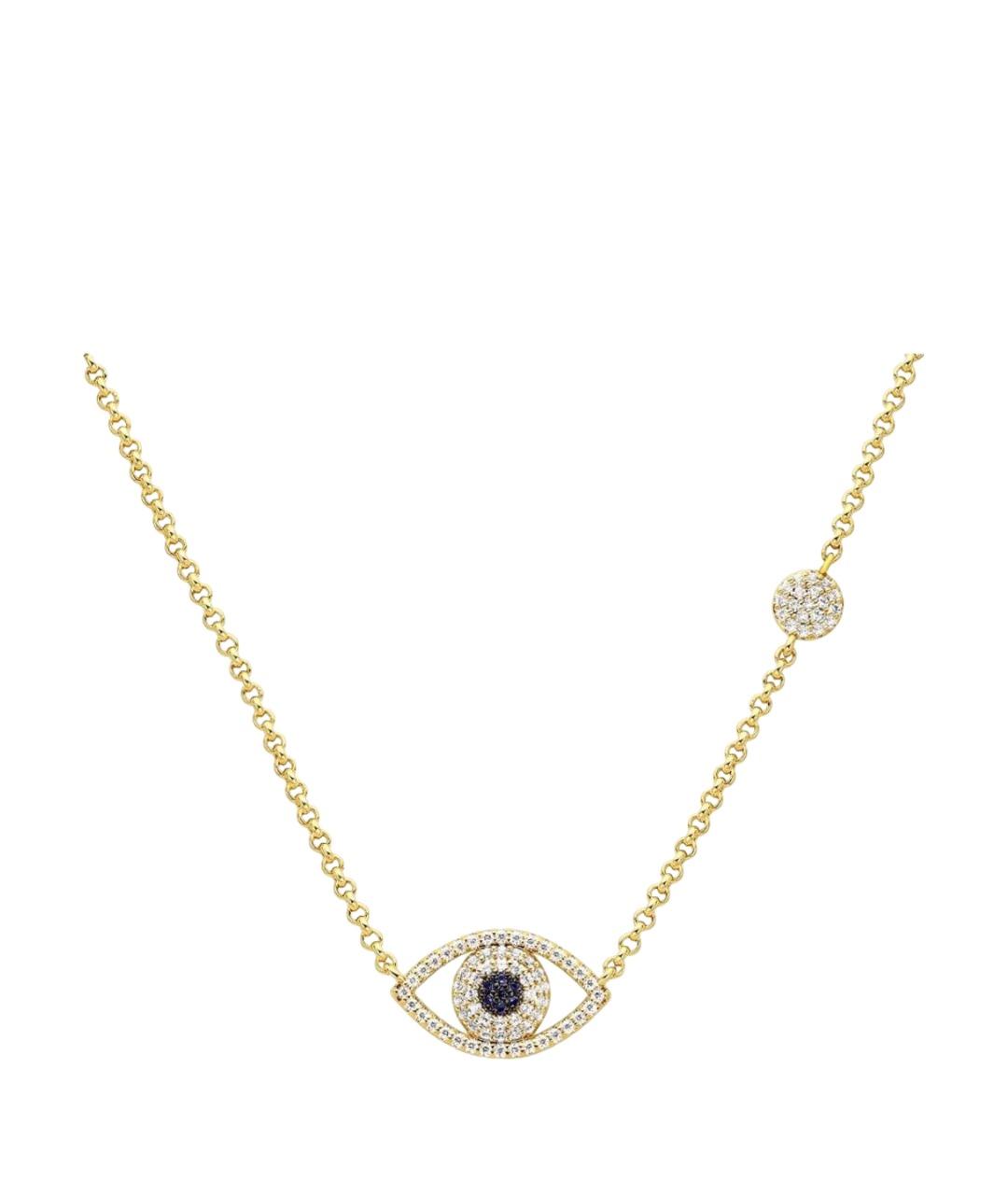 APM Monaco Золотое серебряное колье, фото 1