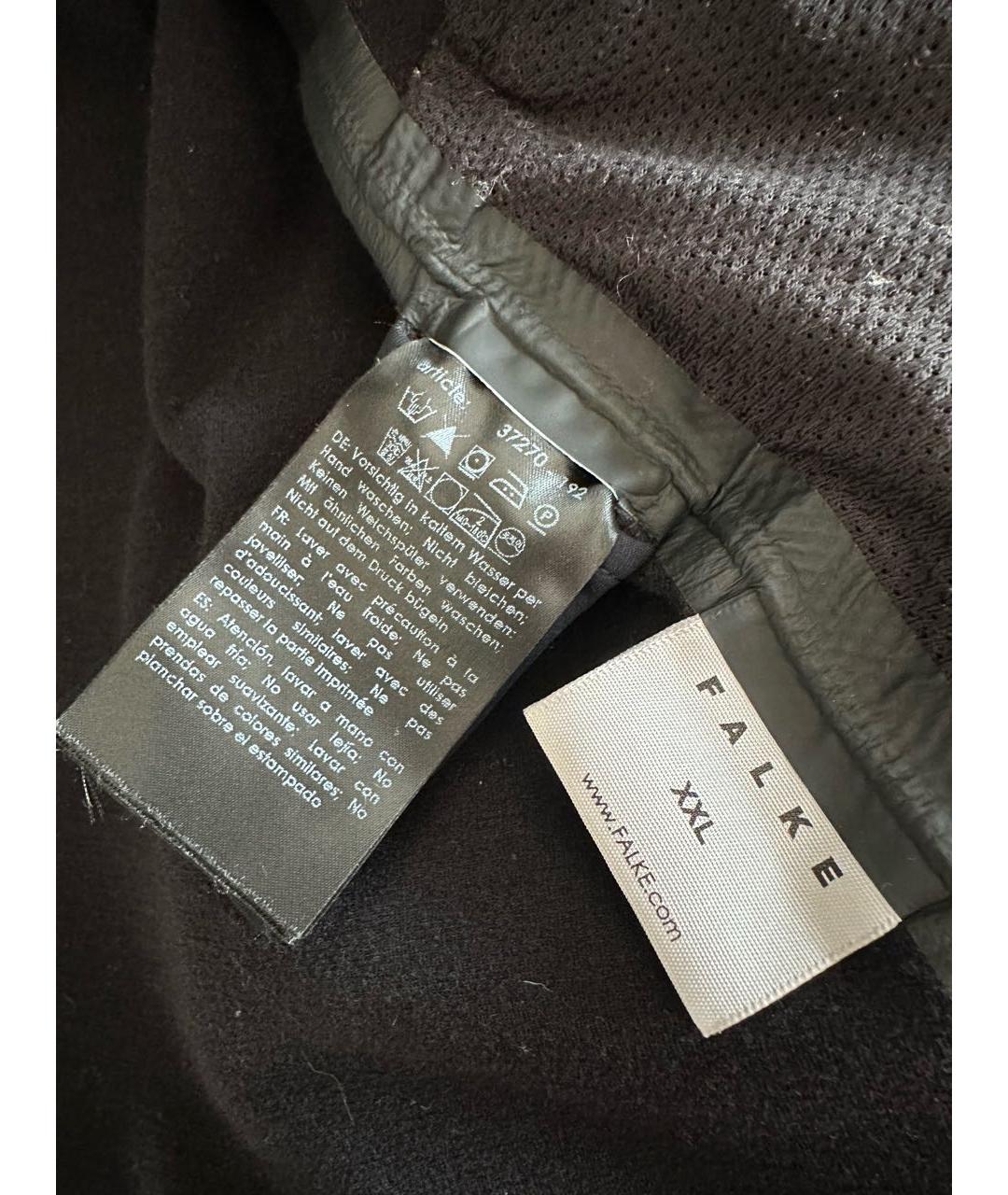 FALKE Темно-синяя полиамидовая спортивная куртка, фото 5