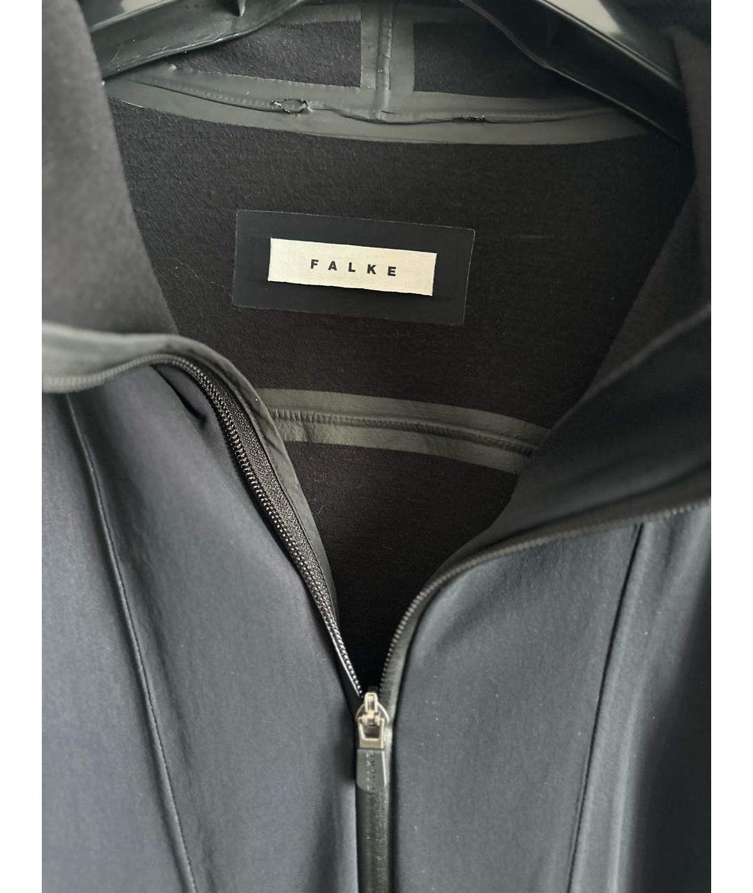 FALKE Темно-синяя полиамидовая спортивная куртка, фото 2