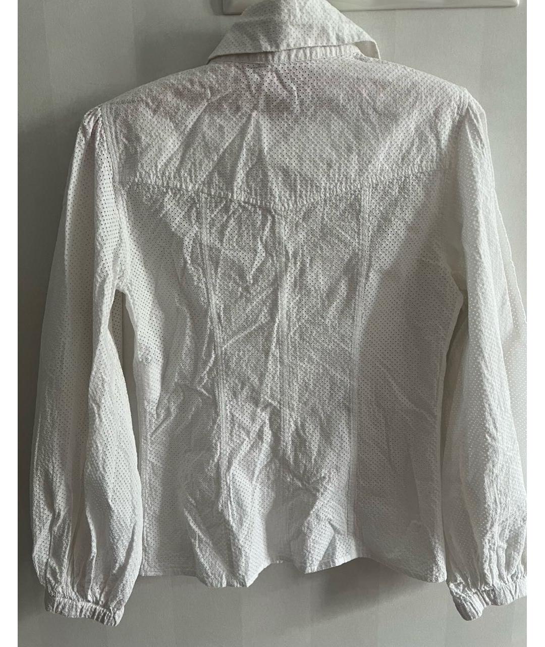 CHANEL Белая хлопковая рубашка, фото 3