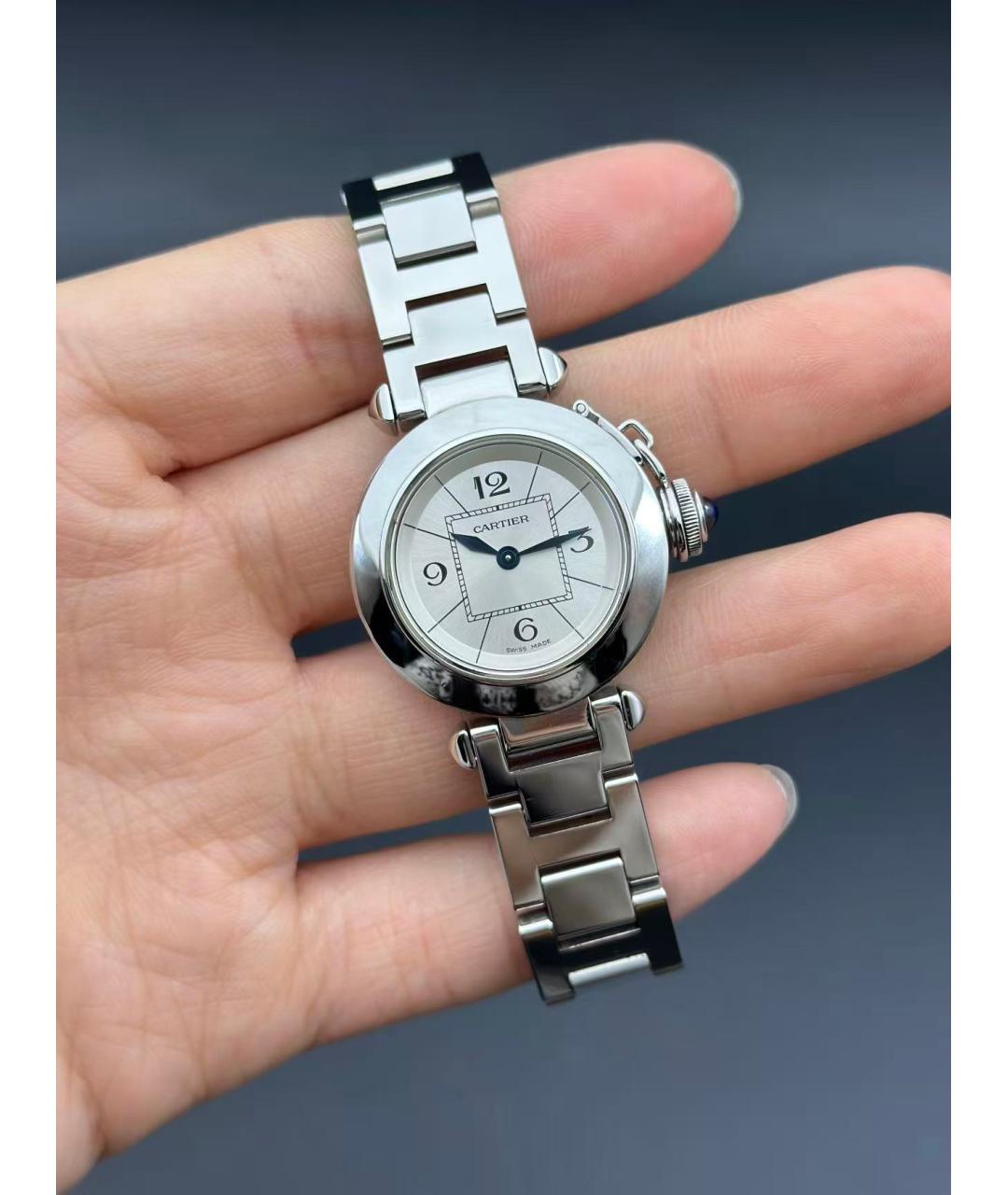 CARTIER Серебряные часы, фото 6