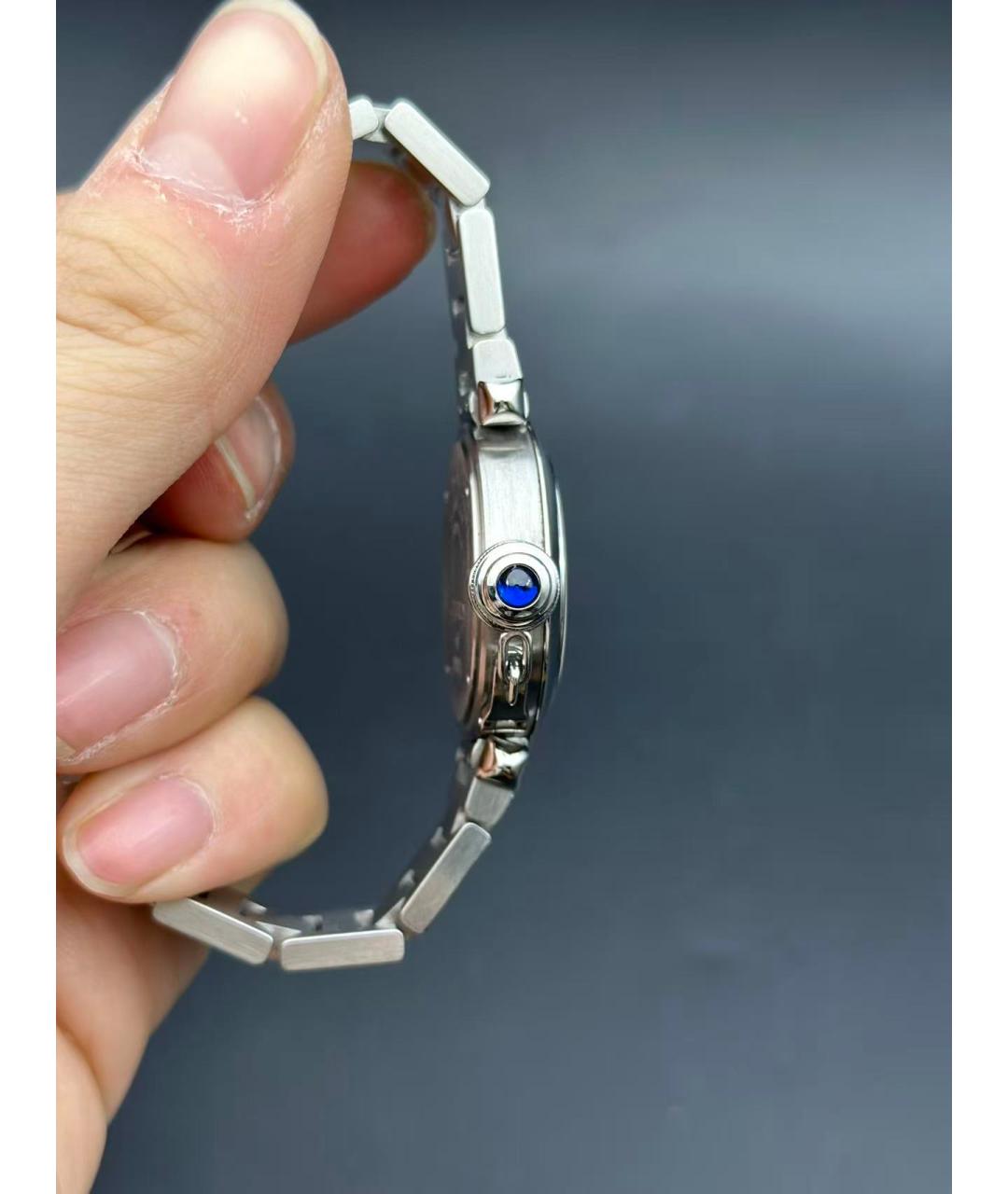 CARTIER Серебряные часы, фото 4