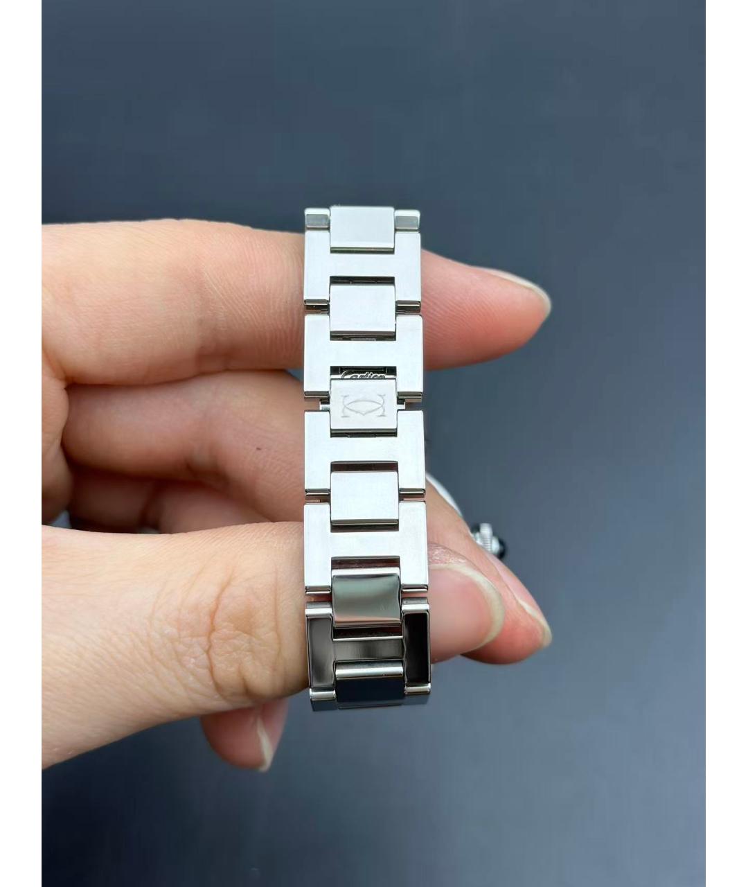 CARTIER Серебряные часы, фото 5