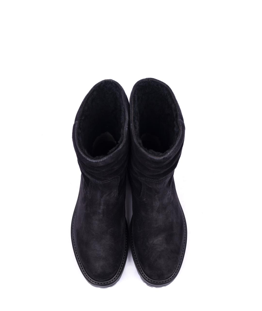 JIMMY CHOO Черные замшевые ботинки, фото 4