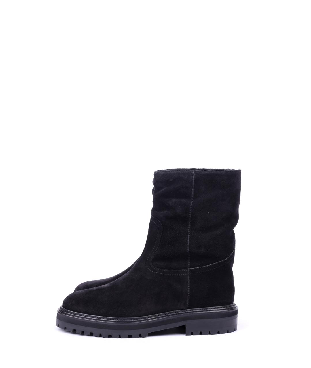 JIMMY CHOO Черные замшевые ботинки, фото 7