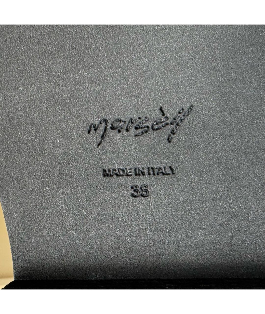 MARSELL Черные кожаные ботинки, фото 7