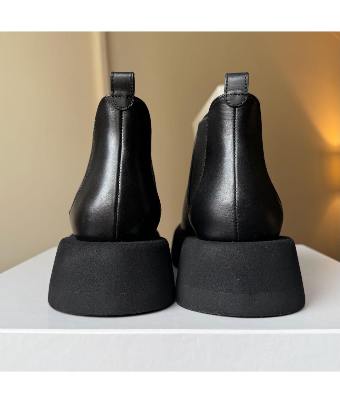 MARSELL Черные кожаные ботинки, фото 5