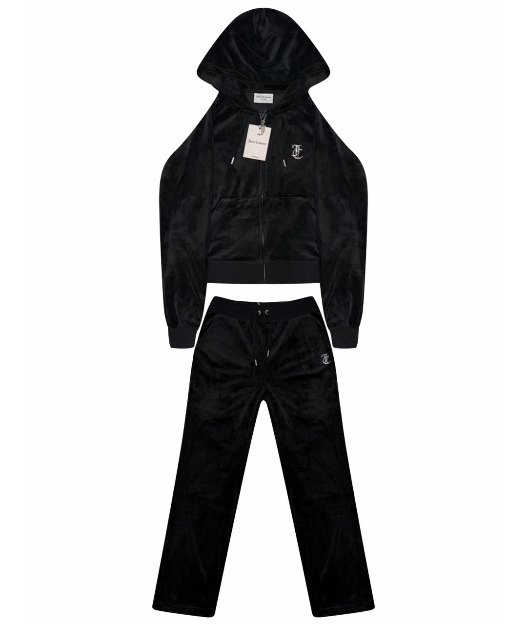 JUICY COUTURE Черный полиэстеровый костюм с брюками, фото 1