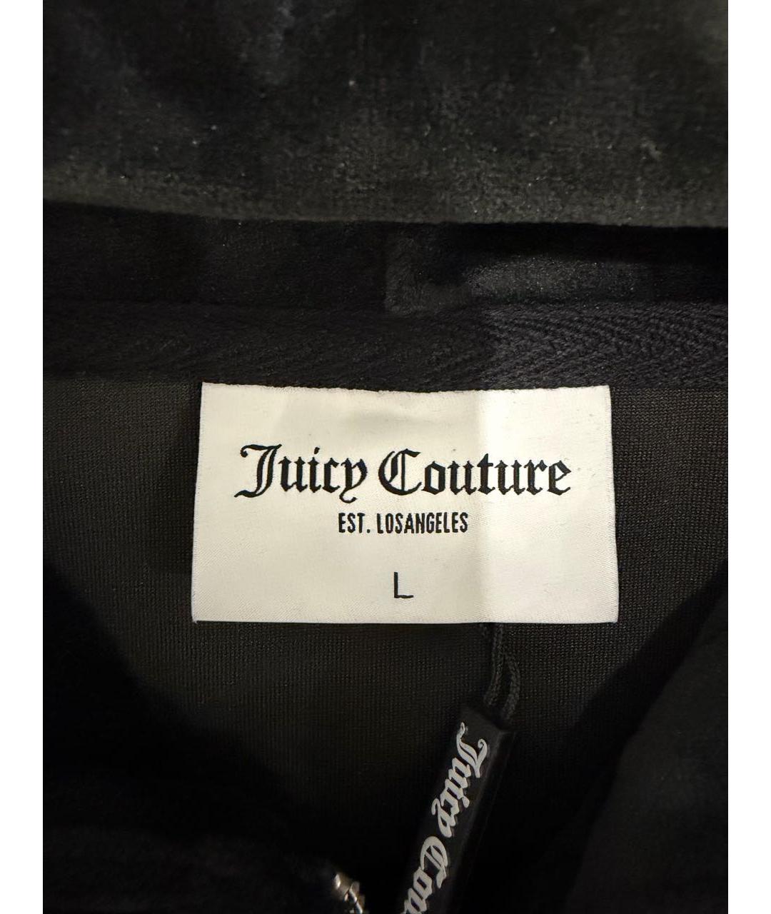 JUICY COUTURE Черный полиэстеровый костюм с брюками, фото 5