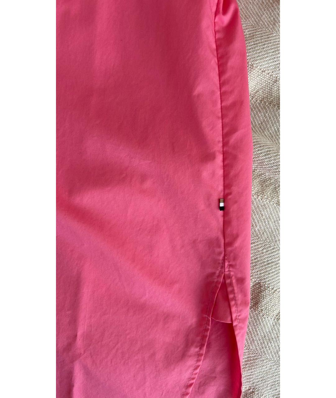 HUGO BOSS Розовая хлопковая рубашка, фото 4