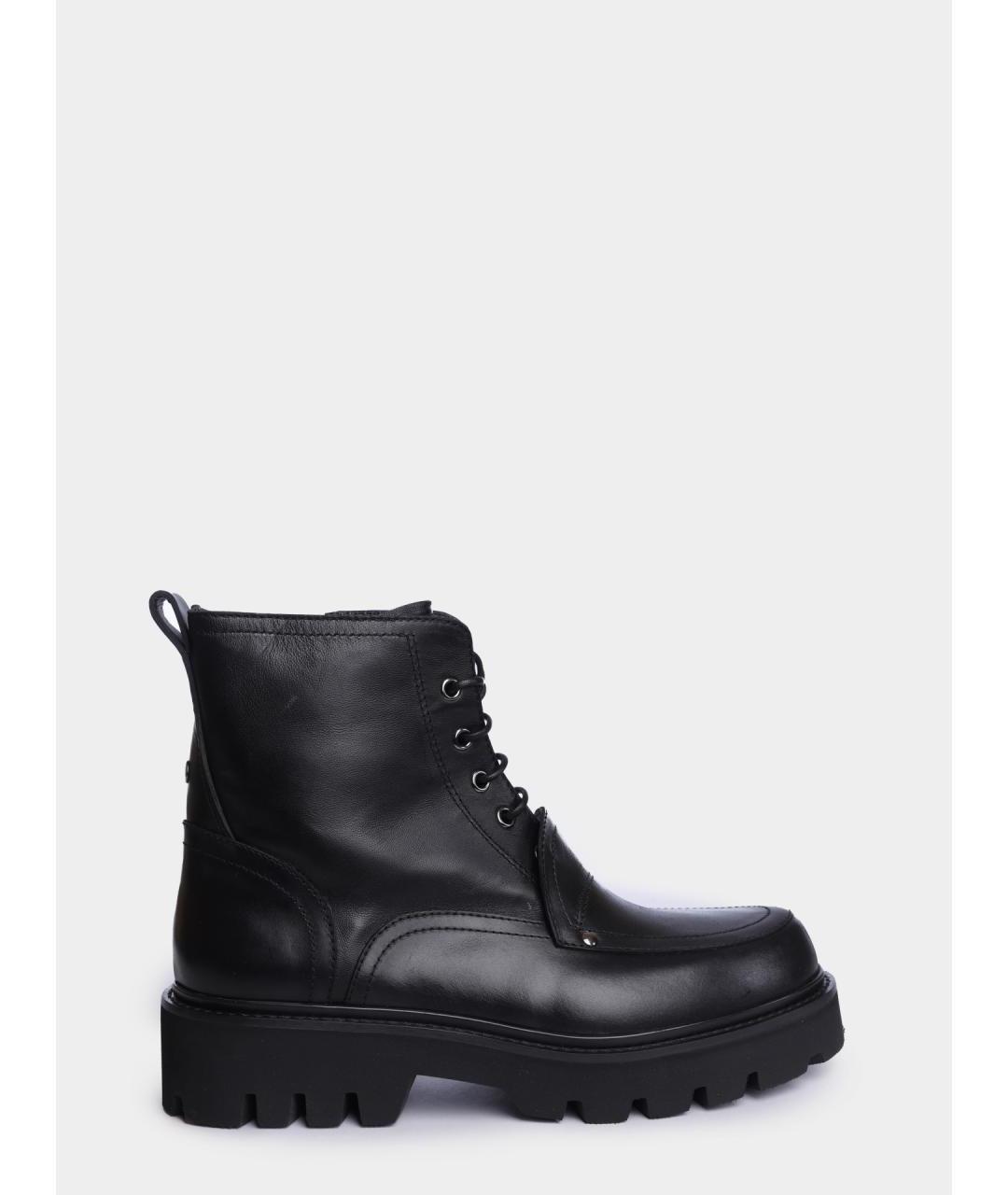 PREMIATA Черные кожаные ботинки, фото 7