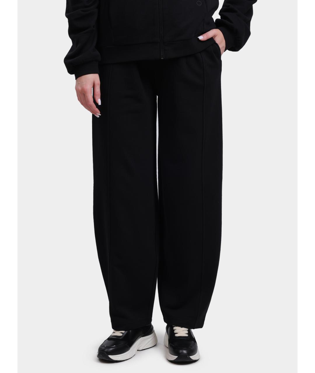 LIU JO Черные хлопковые спортивные брюки и шорты, фото 5