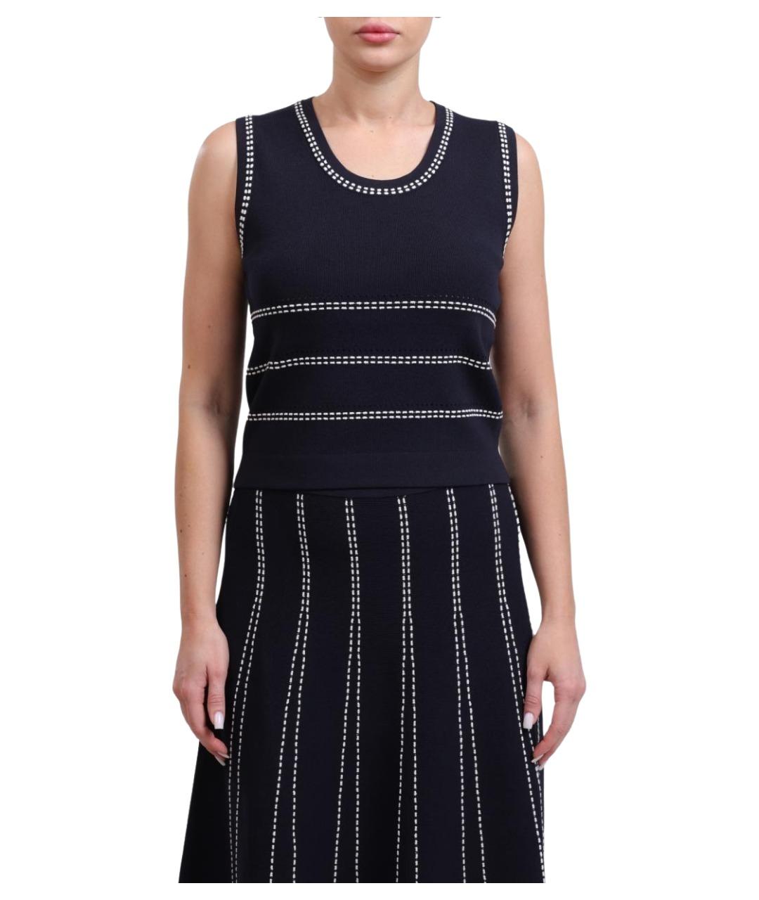 LIU JO Синяя жилетка, фото 1