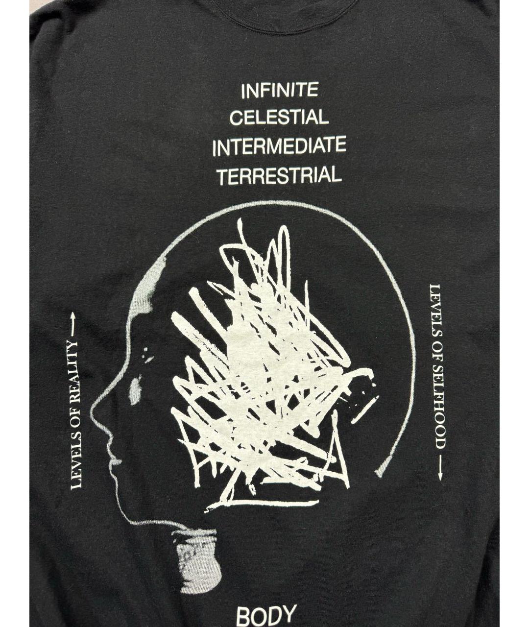 UNDERCOVER Черная хлопковая футболка, фото 2