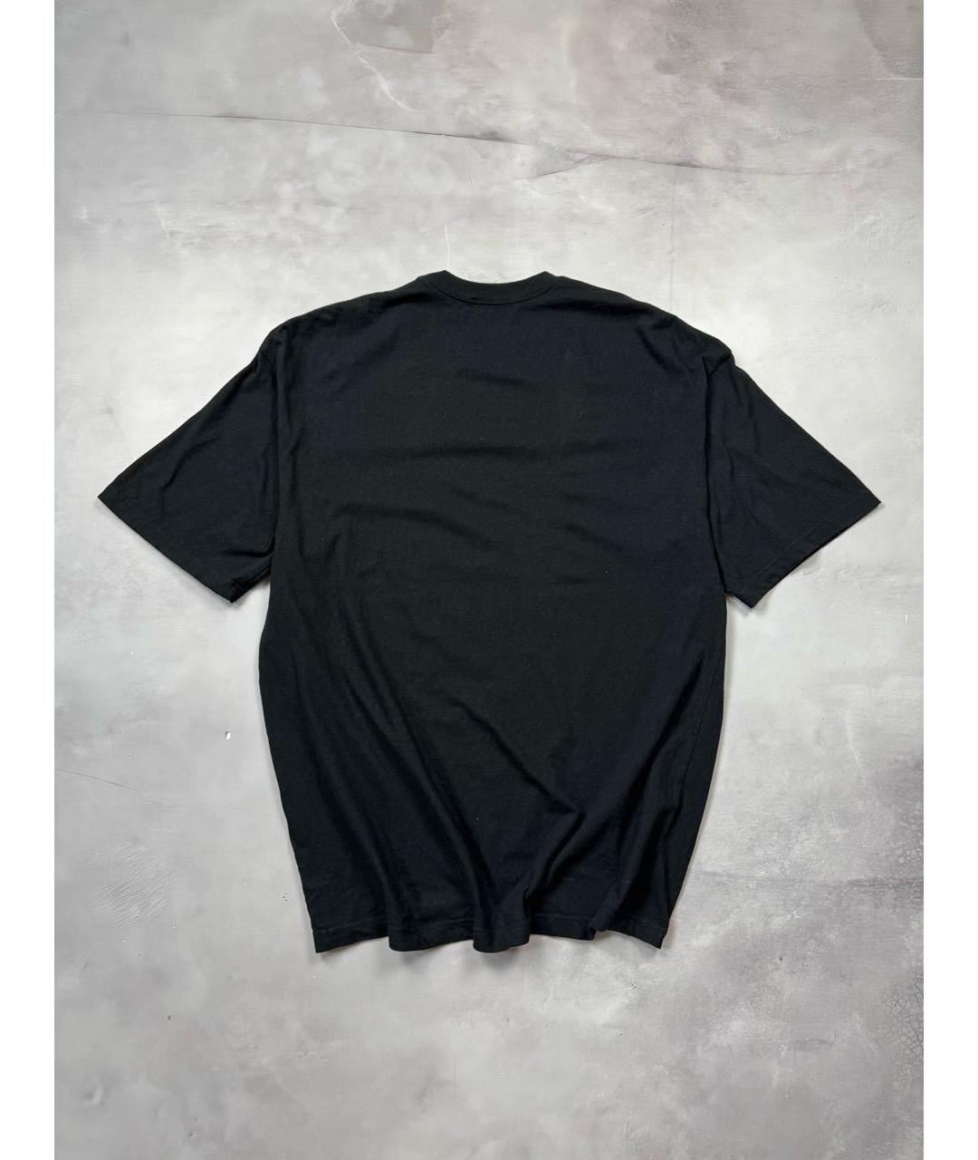 UNDERCOVER Черная хлопковая футболка, фото 3
