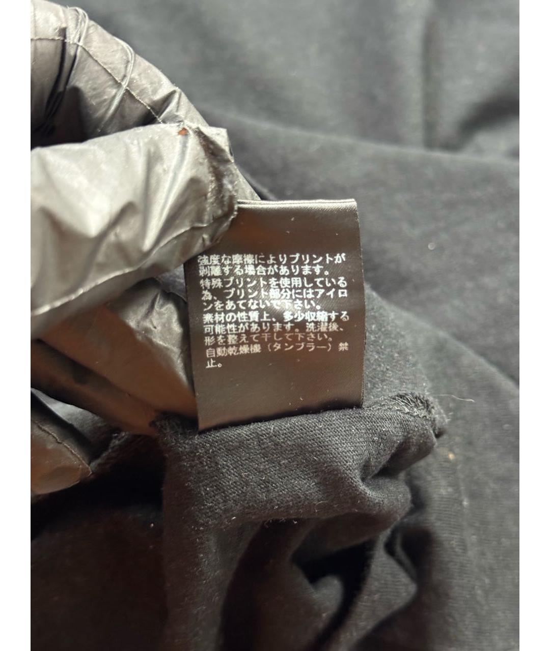 UNDERCOVER Черная хлопковая футболка, фото 8