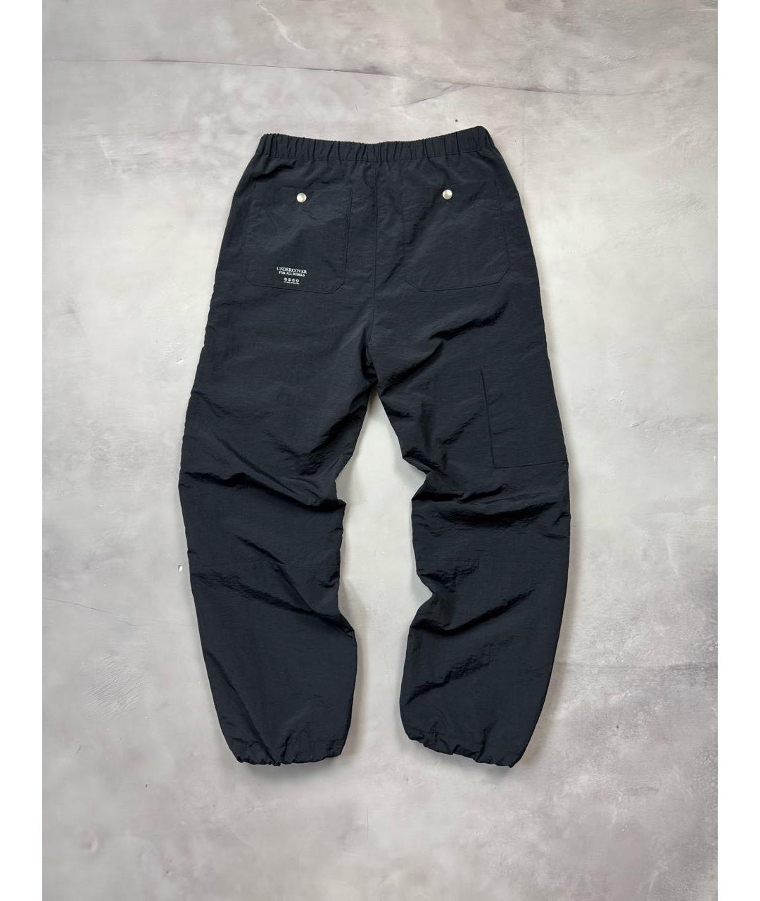 UNDERCOVER Черные повседневные брюки, фото 2