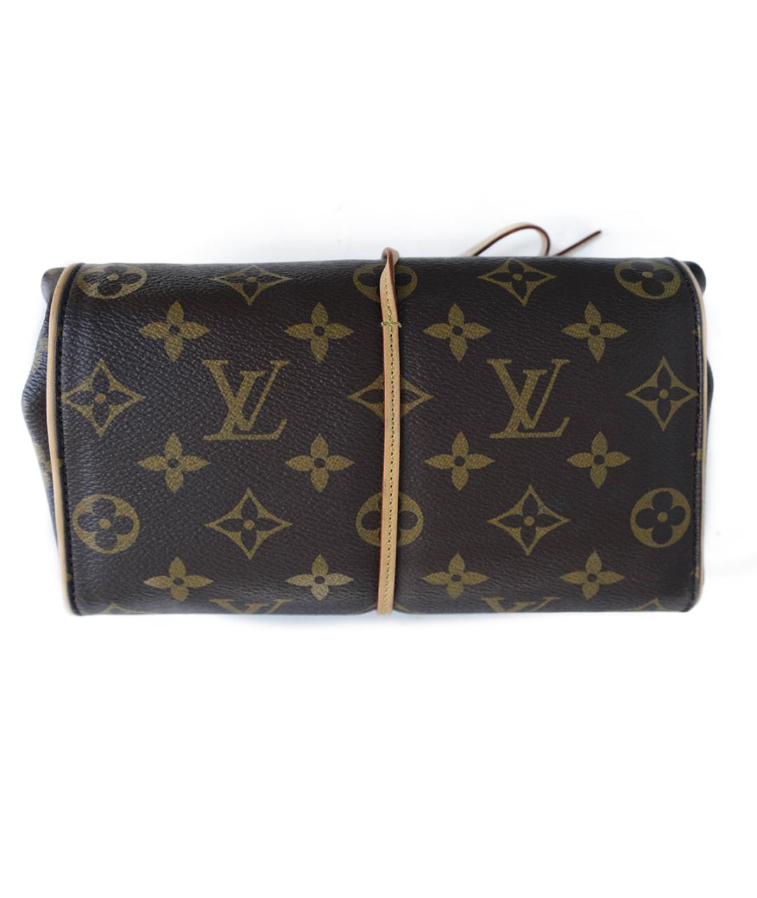 LOUIS VUITTON Коричневая косметичка, фото 3