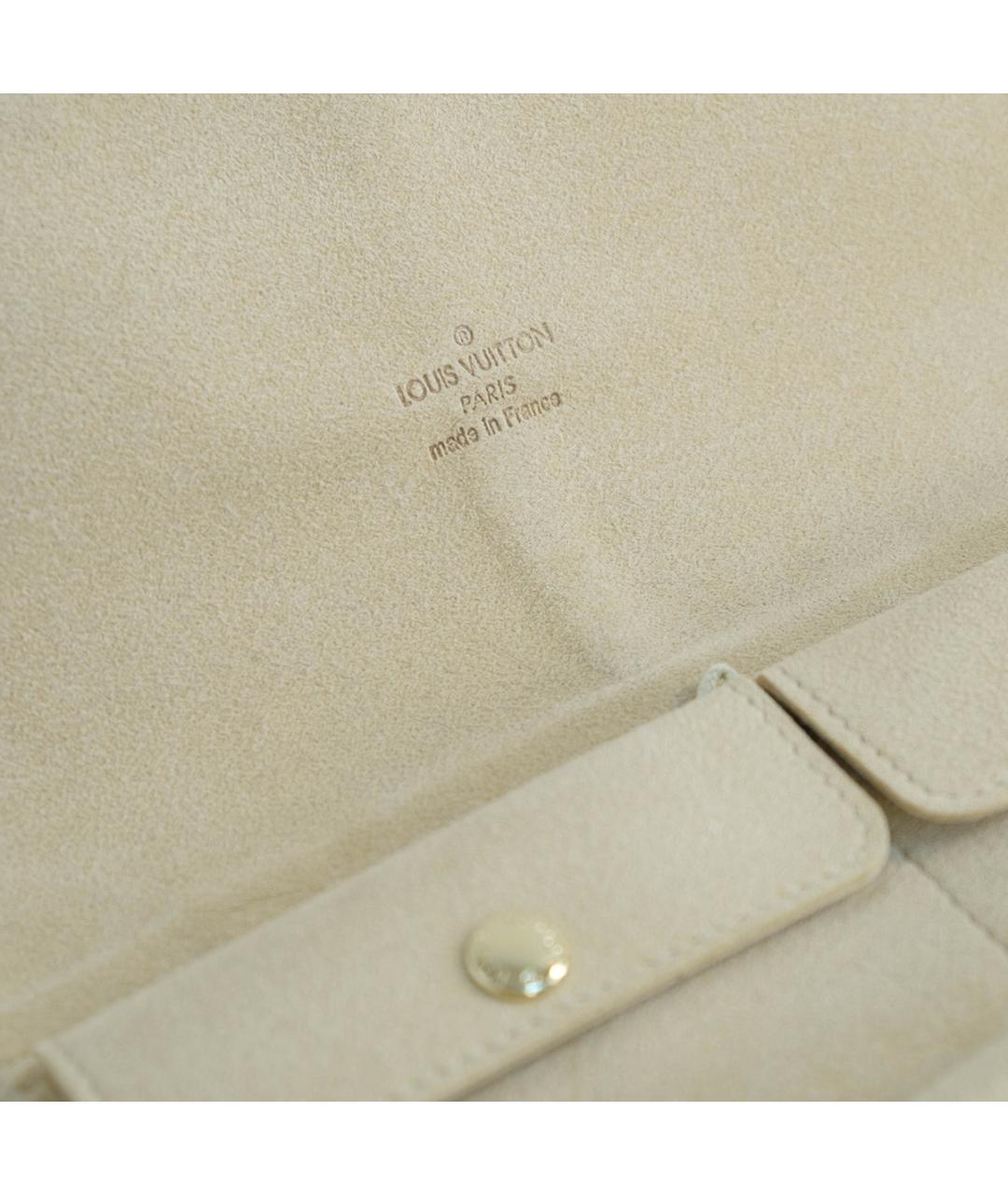 LOUIS VUITTON Коричневая косметичка, фото 5