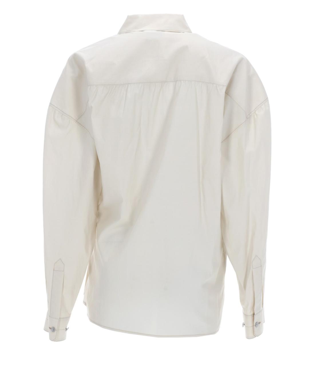 LEMAIRE Белая хлопковая рубашка, фото 2