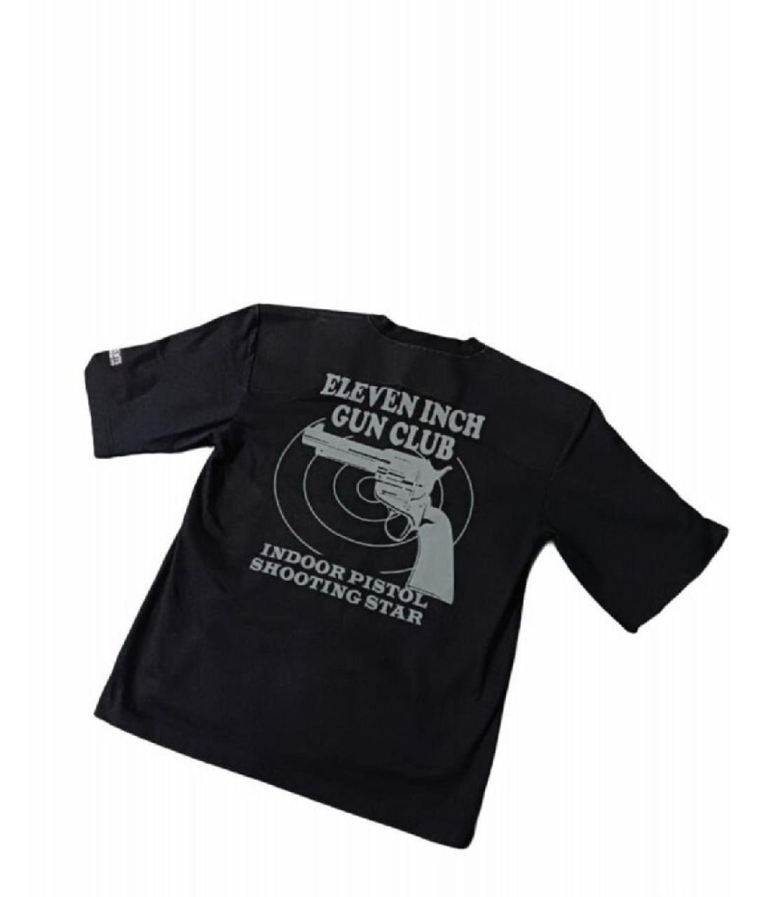 VETEMENTS Черная хлопковая футболка, фото 2