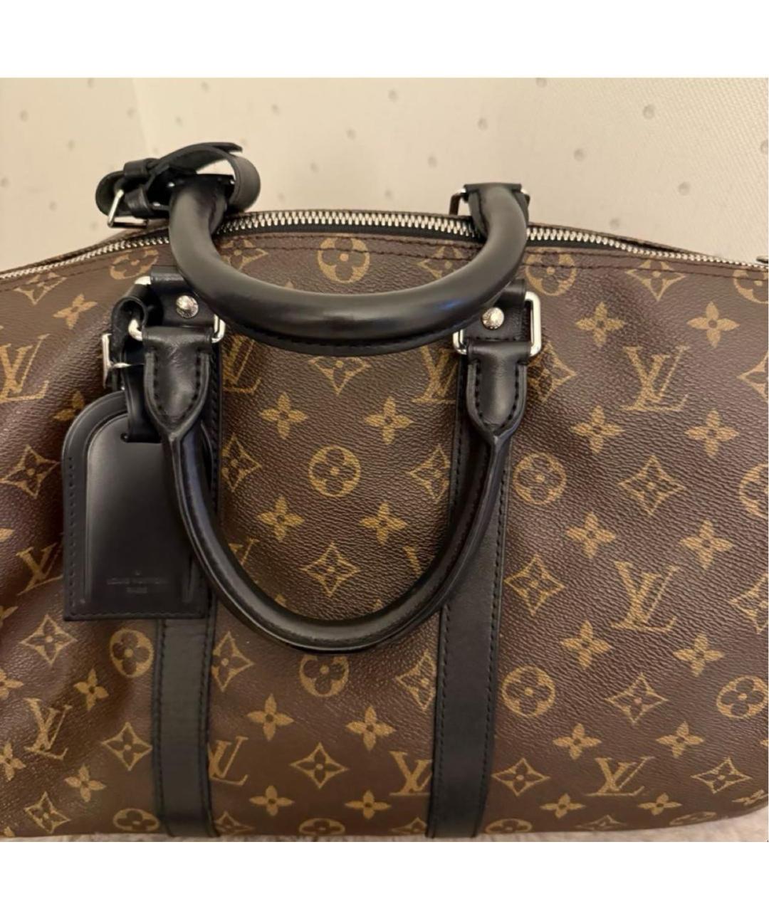 LOUIS VUITTON Коричневая дорожная/спортивная сумка, фото 3