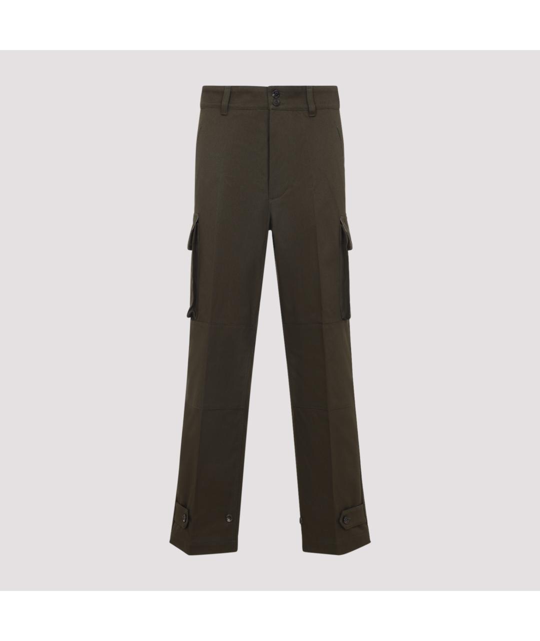 VALENTINO Зеленые повседневные брюки, фото 2