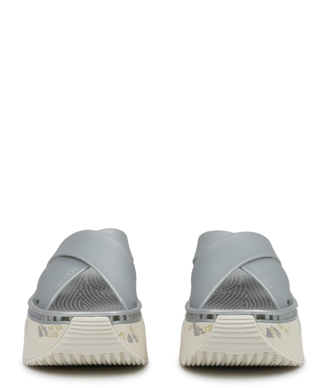 PREMIATA Серебряные шлепанцы, фото 3