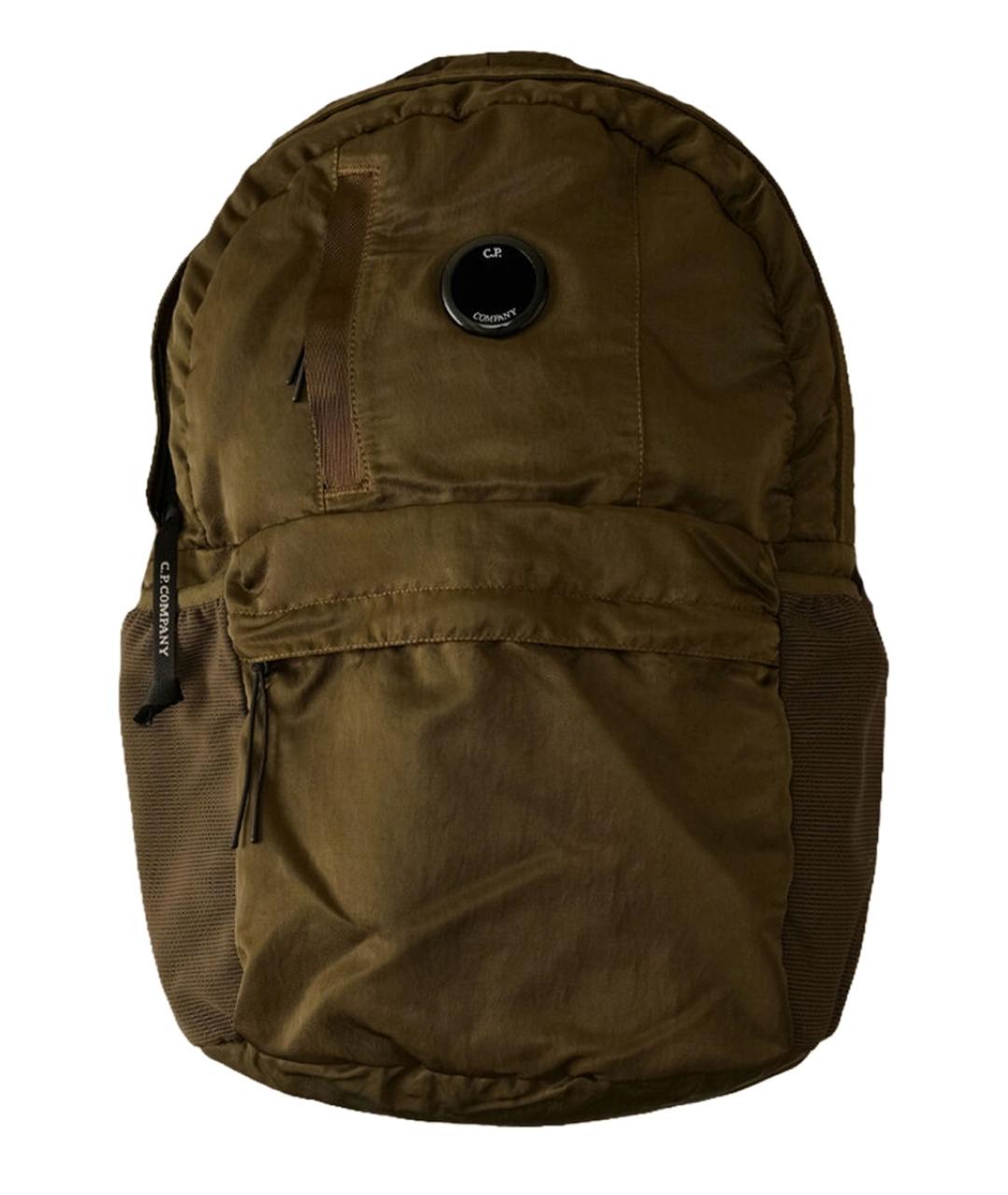 CP COMPANY Зеленый тканевый рюкзак, фото 1