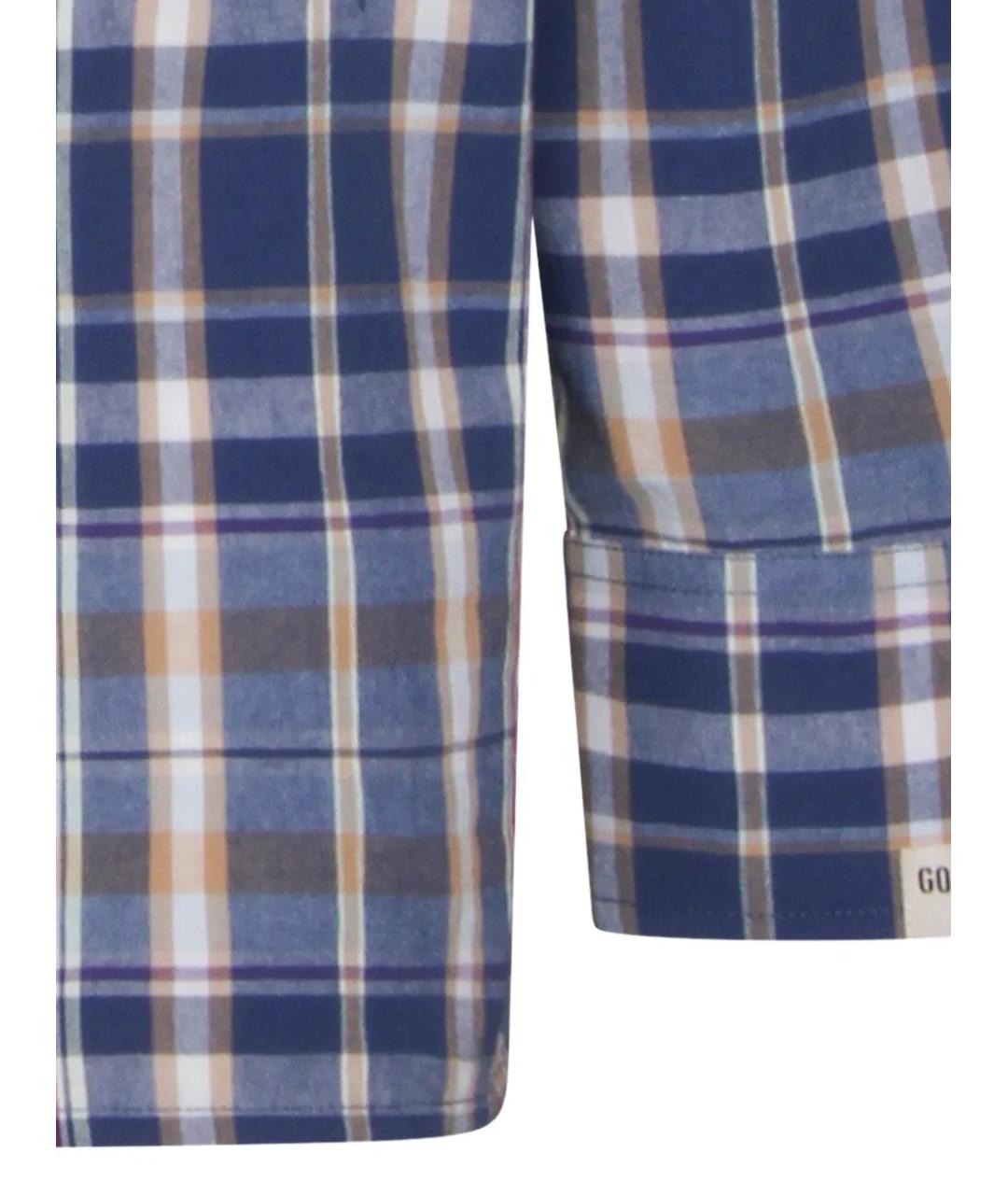 GOLDEN GOOSE DELUXE BRAND Мульти хлопковая кэжуал рубашка, фото 4